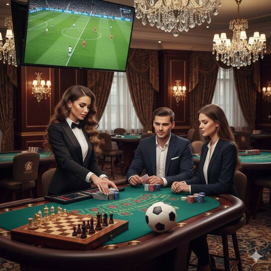 友好棋牌主视觉·象棋围棋等经典游戏